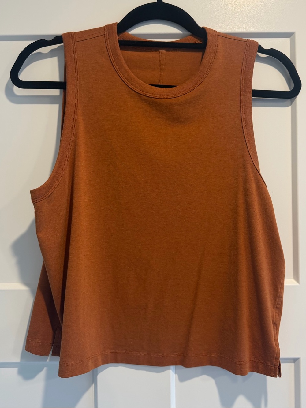 Lululemon Sleeveless Crewneck Tank Top - Rust